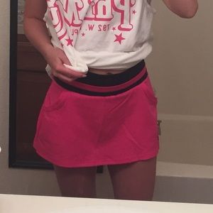 Adidas Pink tennis skirt!